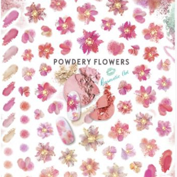  P74-PWDF-001Powdery Flowers