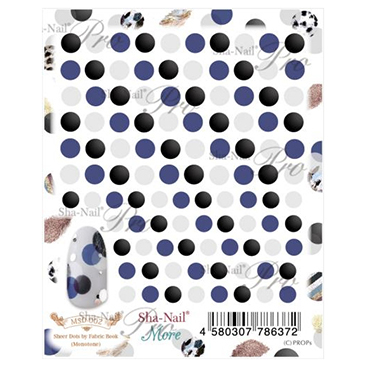  M82 MSD-002 Sheer Dots by Fabric Book (Monotone)